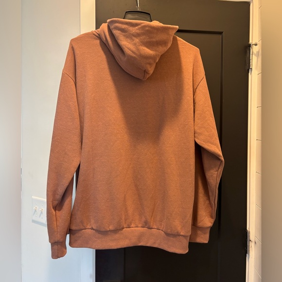 TRIBE KELLEY Butter Hoodie Vault Rum Caramel Sweatshirt Pullover Brown XL NEW - Picture 9 of 11